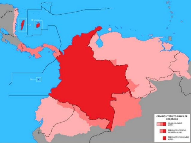 Territorios De Colombia En El Siglo Xix