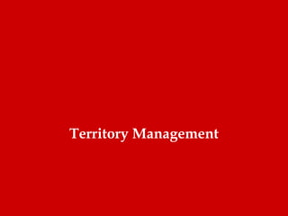 Territory Management
 