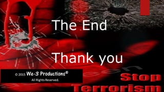 The End
Thank you
 