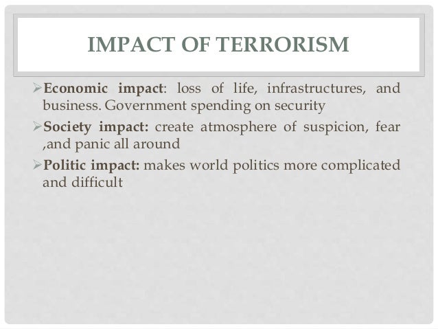 effects of terrorism