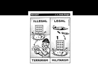Terrorismo se tornou um fenômeno transnacional em 1960, e depois passando a ser global(1968-2001).3 fatores levaram ao nascimento do terrorismo transnacional em 1968: