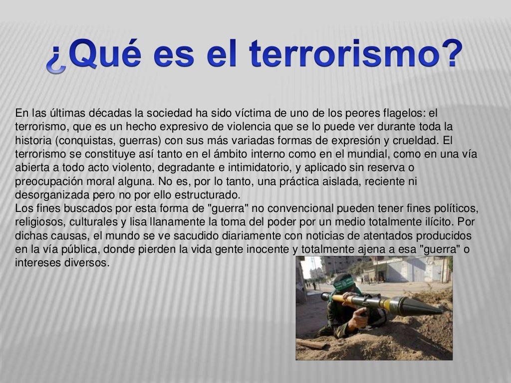 Resumo Tema O Terrorismo No Oriente Medio