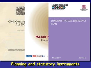 Terrorist attacks on London 2005 lessons for civil protection | PDF