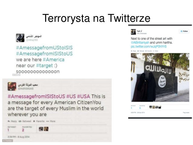 Terrorysta na twitterze