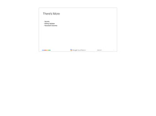 ‹#›
@tpryan
There’s More
• Secrets
• Rolling Updates
• Persistent Volumes
 