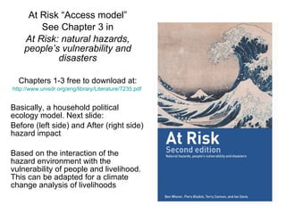 Livelihoods approaches and climate change | PPT