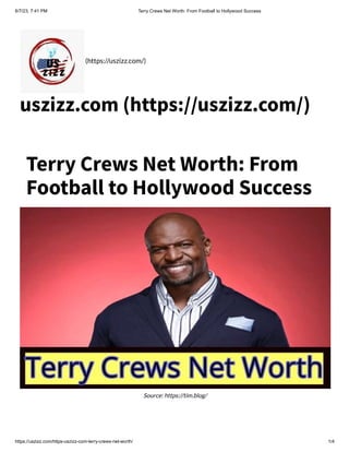 Terry Crews Net Worth From Football to Hollywood Success.pdf