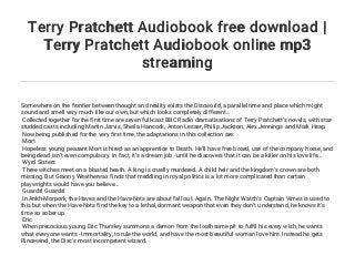 download terry pratchett audiobook download terry pratchett audiobook