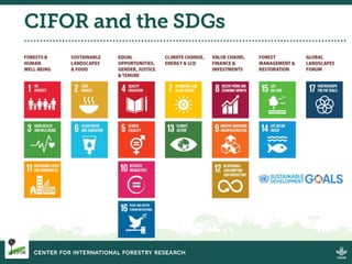SUSTAINABLE WILDLIFE MANAGEMENT: TARGETS 7 & 12
 