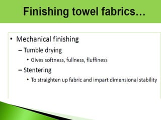 Terry Towel Production | PDF
