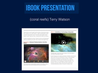 (coral reefs) Terry Watson
 