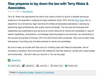 Terry Weiss PR
