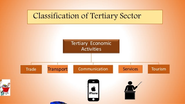 Geographic thoughts : Tertiary Economic Activities