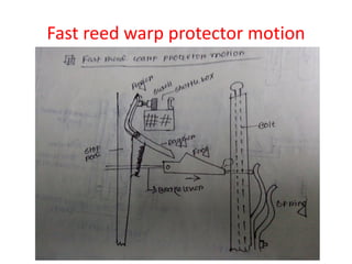 Fast reed warp protector motion
 