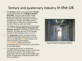Tertiary sector | PPTX