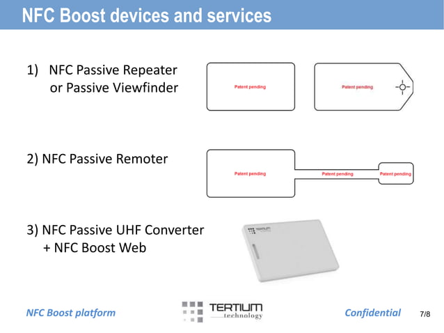 TERTIUM NFC Boost platform | PPT