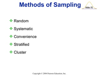 Random Systematic Convenience Stratified Cluster Methods of Sampling 