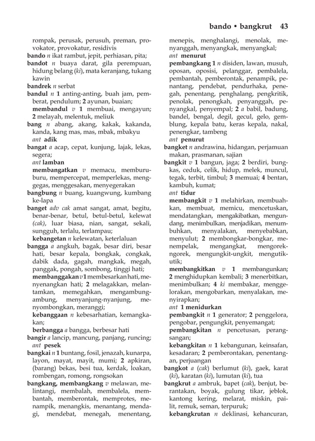 Tesaurus indonesia PDF