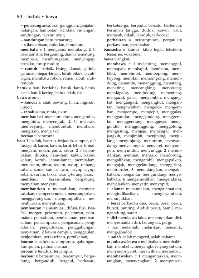 Tesaurus indonesia PDF