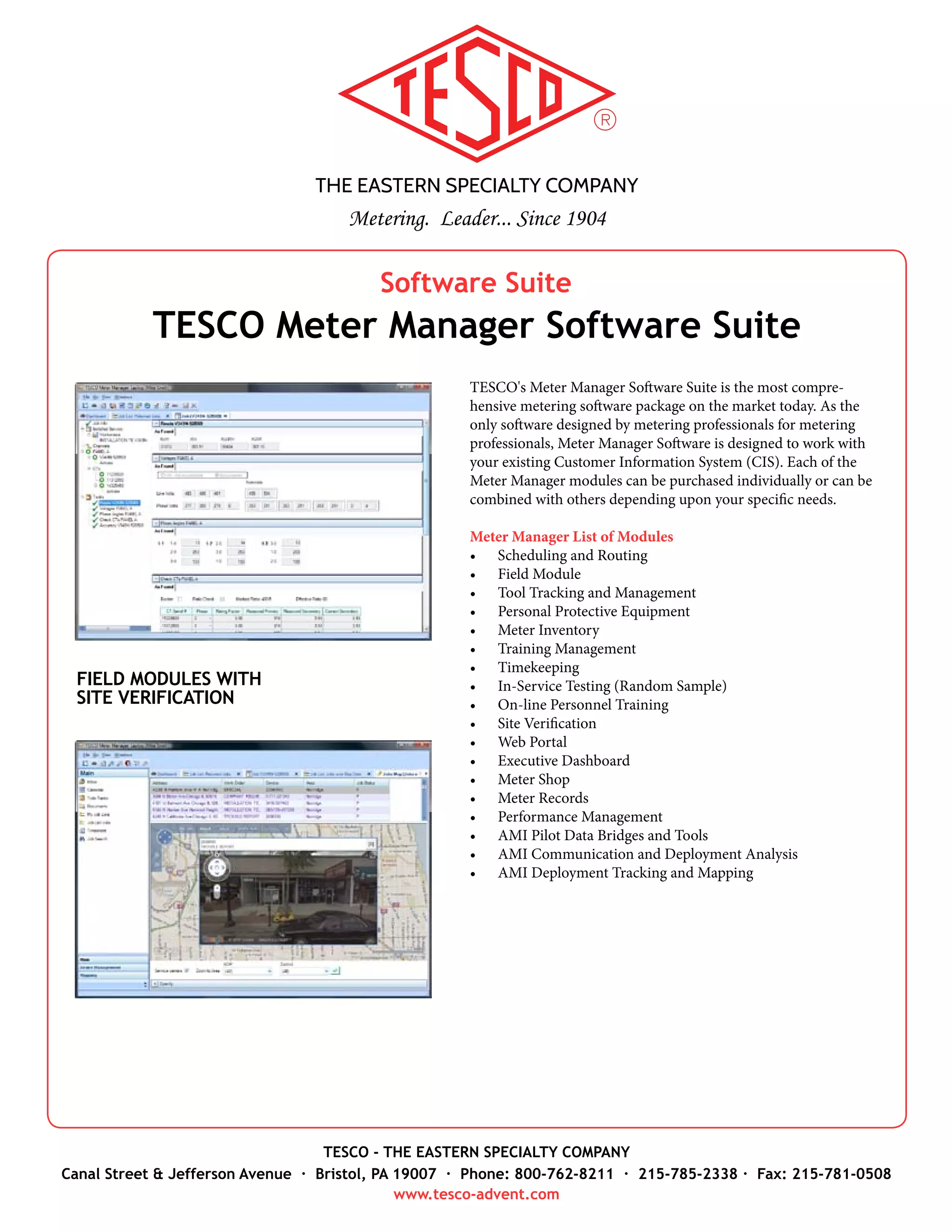 TESCO Product Catalog PDF