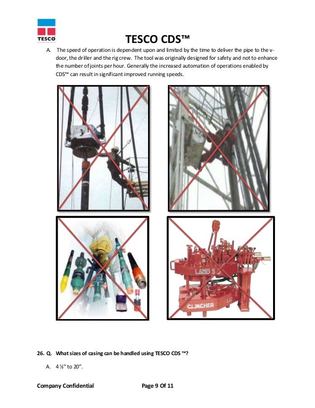 Tesco CDS Questions & Answers