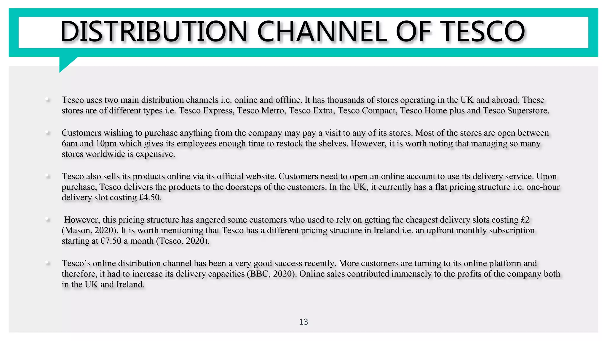 Tesco Case Study- Presentation- Marketing Management- MBA | PPTX