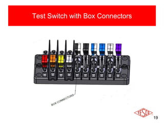 TESCO Tuesday: Test Switch Operation & Accessories | PPT