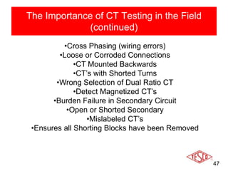 Mult Type Ct Incorrect Wiring TESCO Tuesday: Transformer-Rated & Self-Contained Metering Fundamentals ...