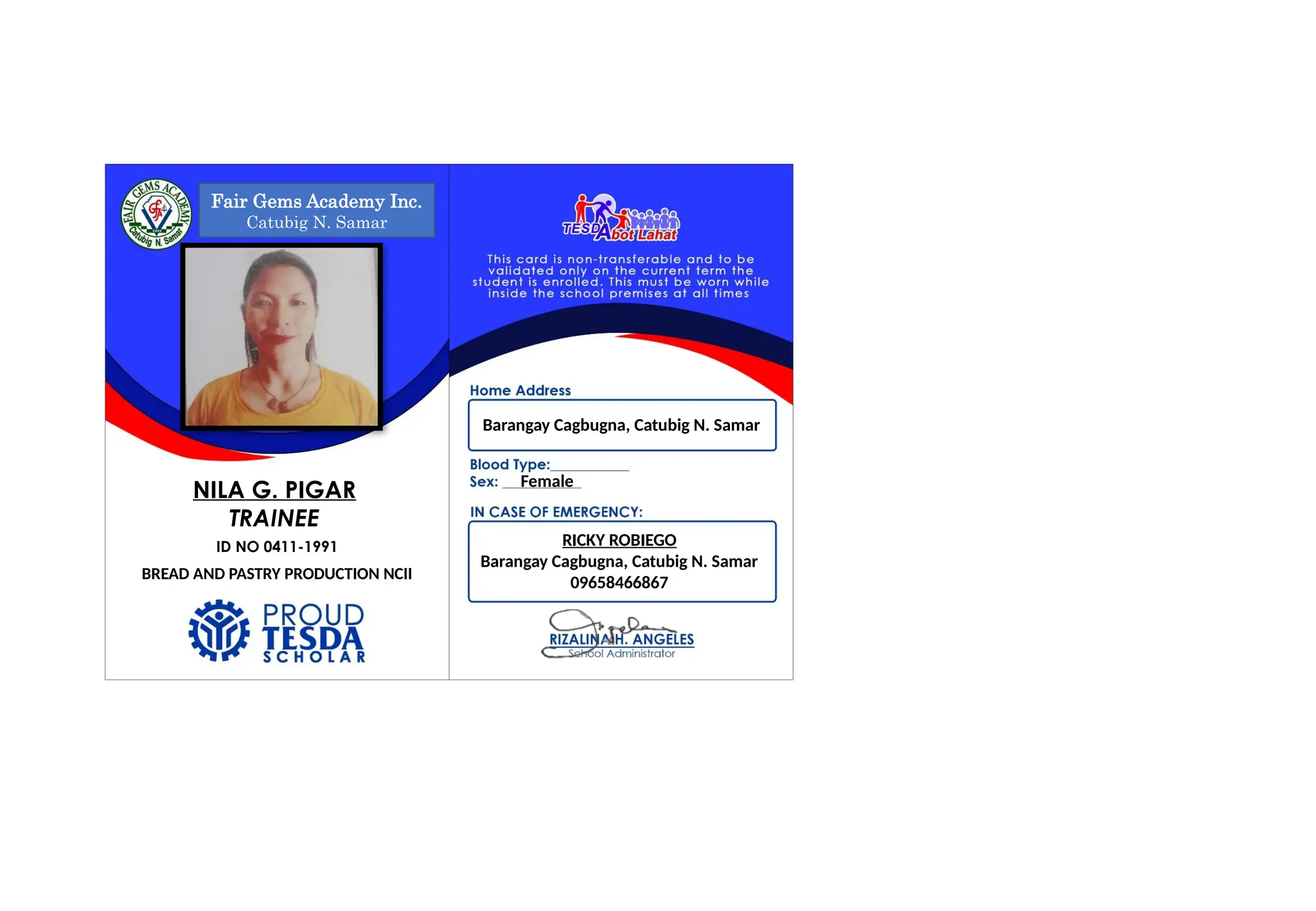 tesda ID templateQWAESRDCVBNM, TFYINM.pptx
