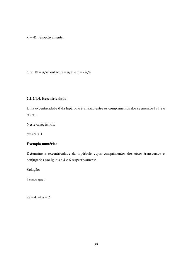 Tratamento Metodologico No Estudo Particular Das Conicas