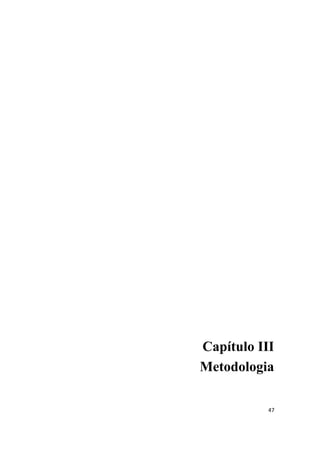 47
Capítulo III
Metodologia
 