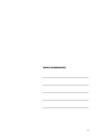 BANCA EXAMINADORA



__________________________________________


__________________________________________


__________________________________________


__________________________________________


__________________________________________




                                        iii
 