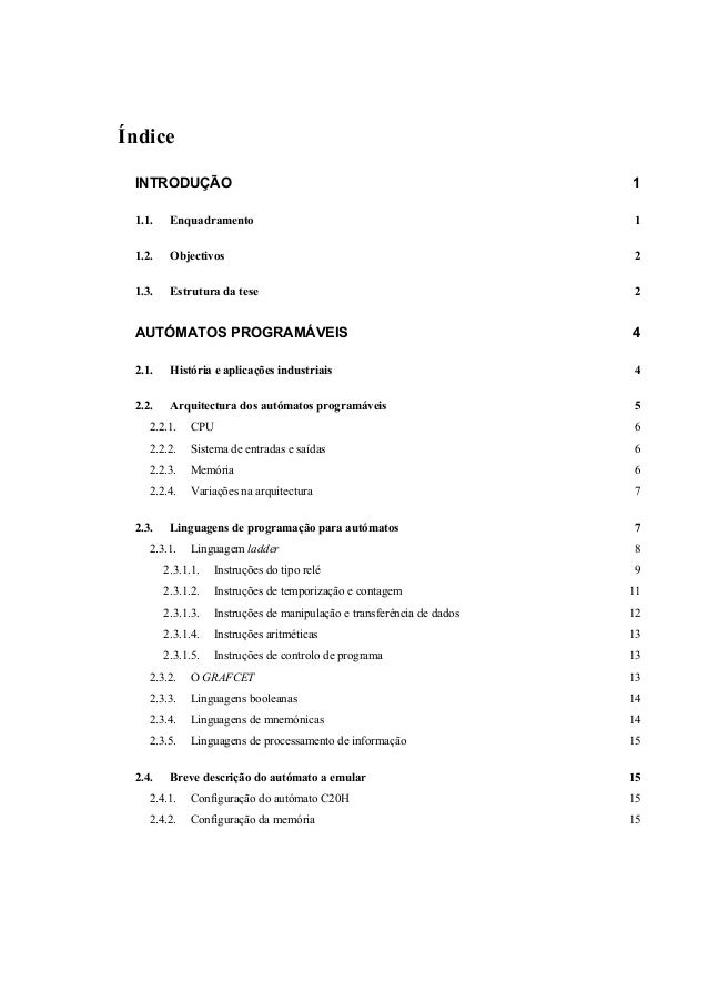 Tese de mestrado metrologia
