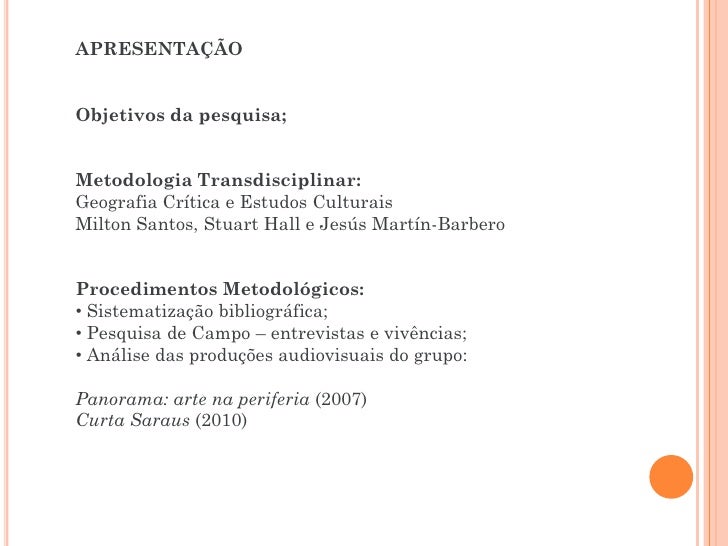 Tese de mestrado arte
