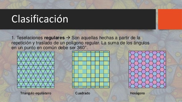 Teselaciones