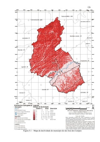 126




Figura 5.1 – Mapa de declividade do município de são José dos Campos
 