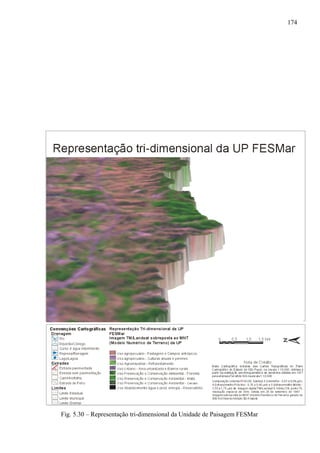 174




Fig. 5.30 – Representação tri-dimensional da Unidade de Paisagem FESMar
 