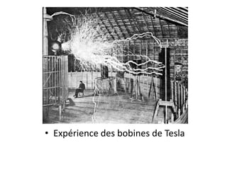 Expérience des bobines de Tesla