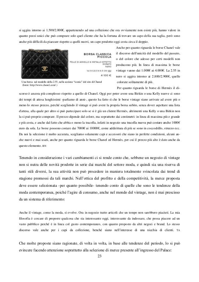 datazione abbigliamento per numero RN