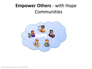 Empower Others - with Hope CommunitiesHOPE !