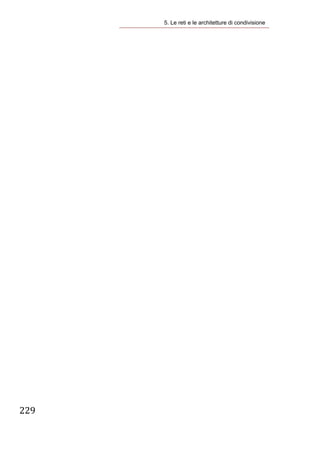 5. Le reti e le architetture di condivisione




229 
        
 
