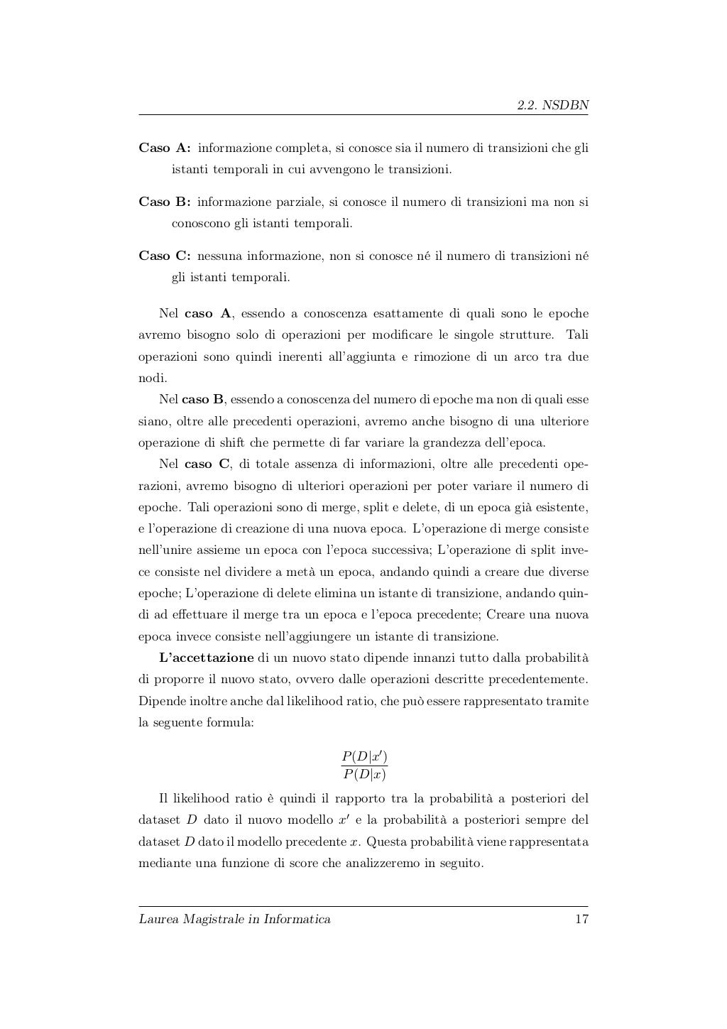 Bayesian score picture