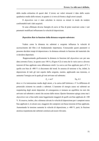 Costruzione di una macchina di deposizione per arco 
fino a 40 kV, con lo scopo di poter utilizzare tale tecnica, molto pi...