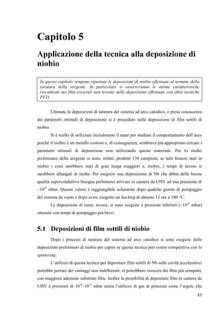 Taratura ed ottimizzazione della sorgente per arco 
52 
120 140 160 180 200 220 240 260 280 
1,8 
1,6 
1,4 
1,2 
1,0 
0,8 ...