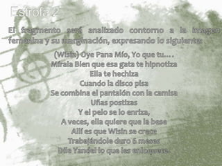 Tesina Imagen mujer, regueton