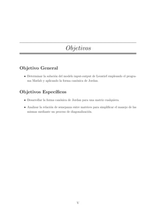 Modelo input - output de Leontief | PDF
