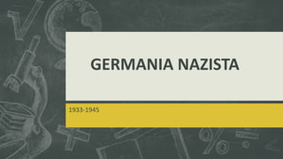 GERMANIA NAZISTA
1933-1945
 