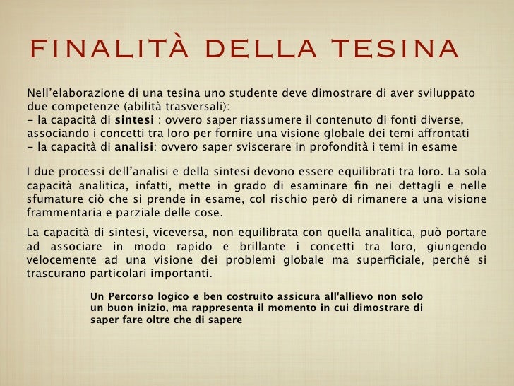 Tesina 2009