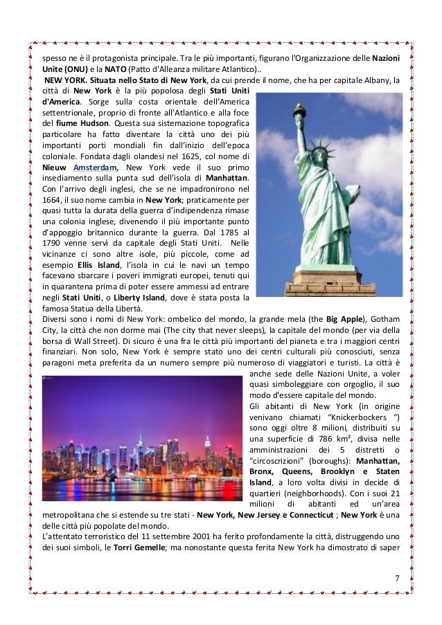 Tesina Di Terza Media Su New York murrorse Tesina Di Terza Media Su New York murrorse