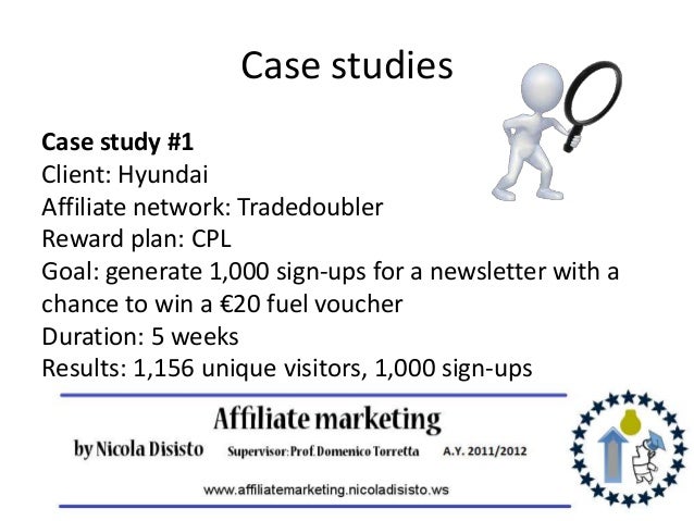 Master thesis affiliate marketing